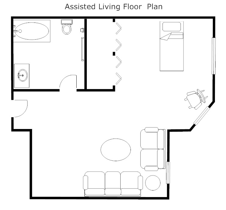 Assisted Living Home Floor Plan assisted Living Floor Plan