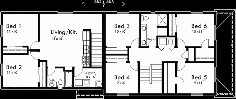 Back to Back Duplex House Plans Duplex House Plans Apartment Over Garage Adu Floor Plans Back to Back Duplex House Plans Duplex House Plans Apartment Over Garage Adu Floor Plans