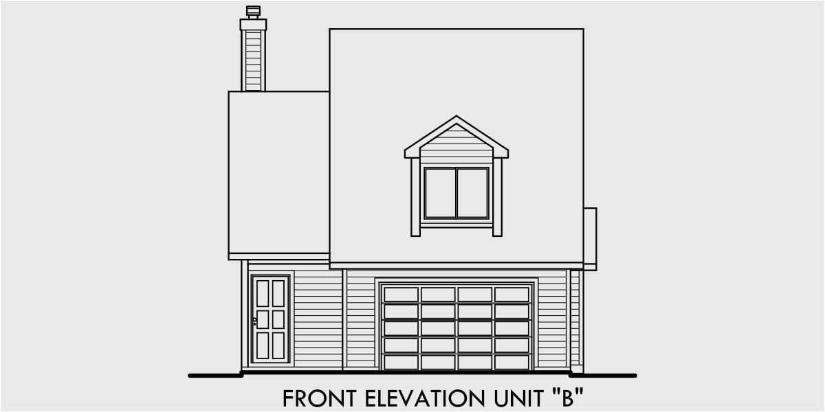 Back to Back Duplex House Plans Duplex House Plans Back to Back Duplex House Plans D 402