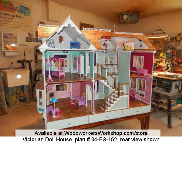 Barbie Doll House Plans 04 Fs 152 Victorian Barbie Doll House Woodworking Plan Barbie Doll House Plans 04 Fs 152 Victorian Barbie Doll House Woodworking Plan