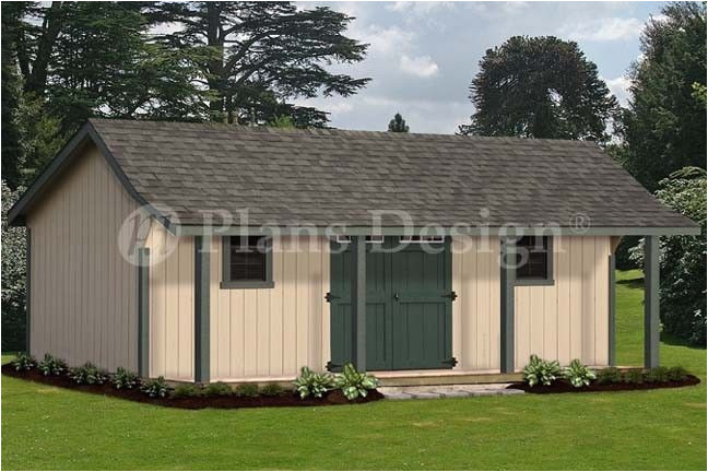 Barn House Plans with Porches 16 39 X 24 39 Guest House Storage Shed with Porch Plans