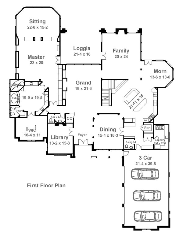 Barr Homes Floor Plans Barrmoore 6041 5 Bedrooms and 5 Baths the House Designers Barr Homes Floor Plans Barrmoore 6041 5 Bedrooms and 5 Baths the House Designers