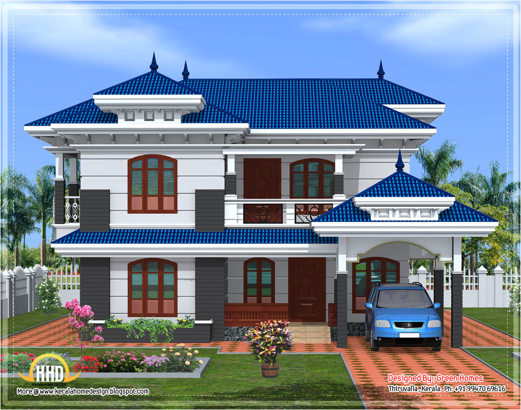 Beautiful Home Plans with Photos Beautiful Kerala Home Design 2222 Sq Ft Kerala Home