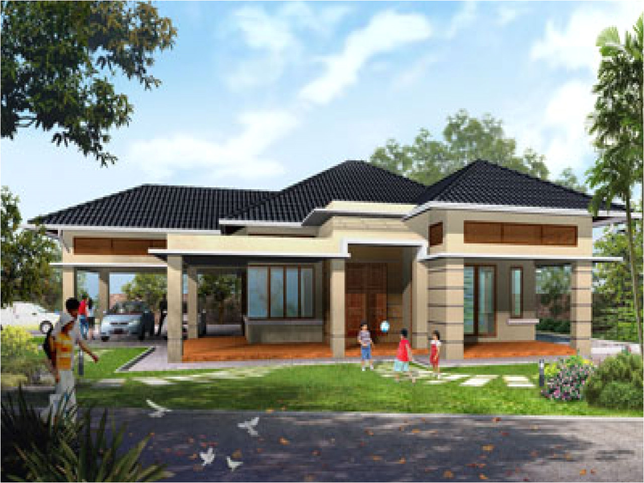 Best One Story Home Plans Best One Story House Plans Single Storey House Plans