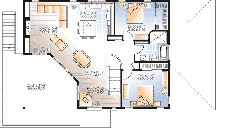 Bi Generation House Plans Contemporary Bi Generational House Plan 22326dr Bi Generation House Plans Contemporary Bi Generational House Plan 22326dr