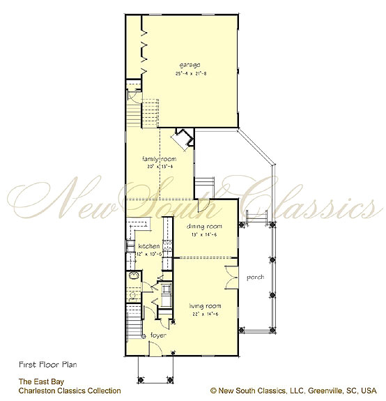 Charleston Single House Plans New south Classics the East Bay Street Charleston Single House Plans New south Classics the East Bay Street