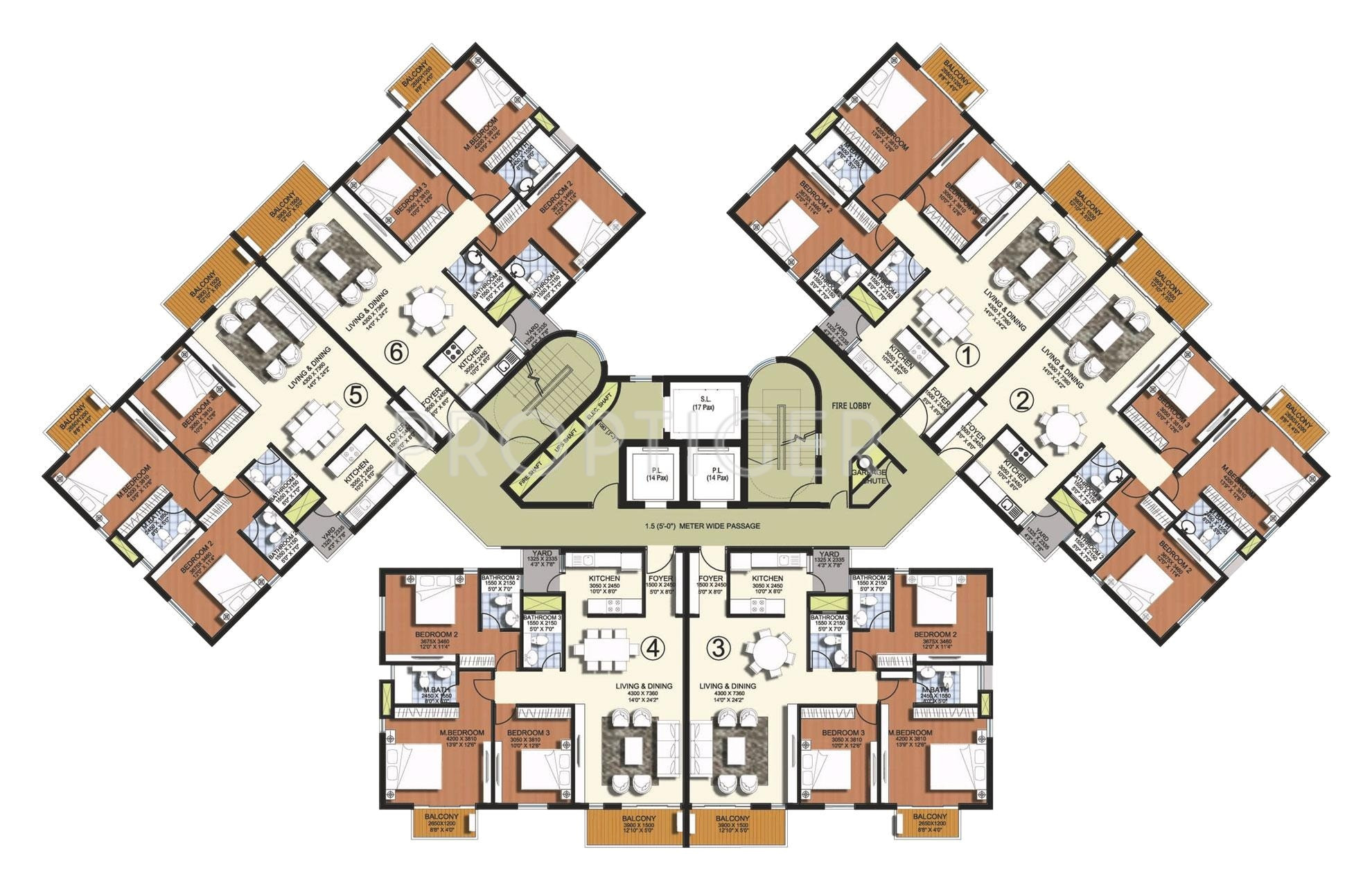 Cluster Home Floor Plans asv Alexandria In Sholinganallur Chennai Price