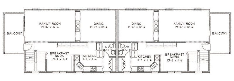 Coastal Duplex House Plans Palm Beach Duplex Coastal Home Plans Coastal Duplex House Plans Palm Beach Duplex Coastal Home Plans