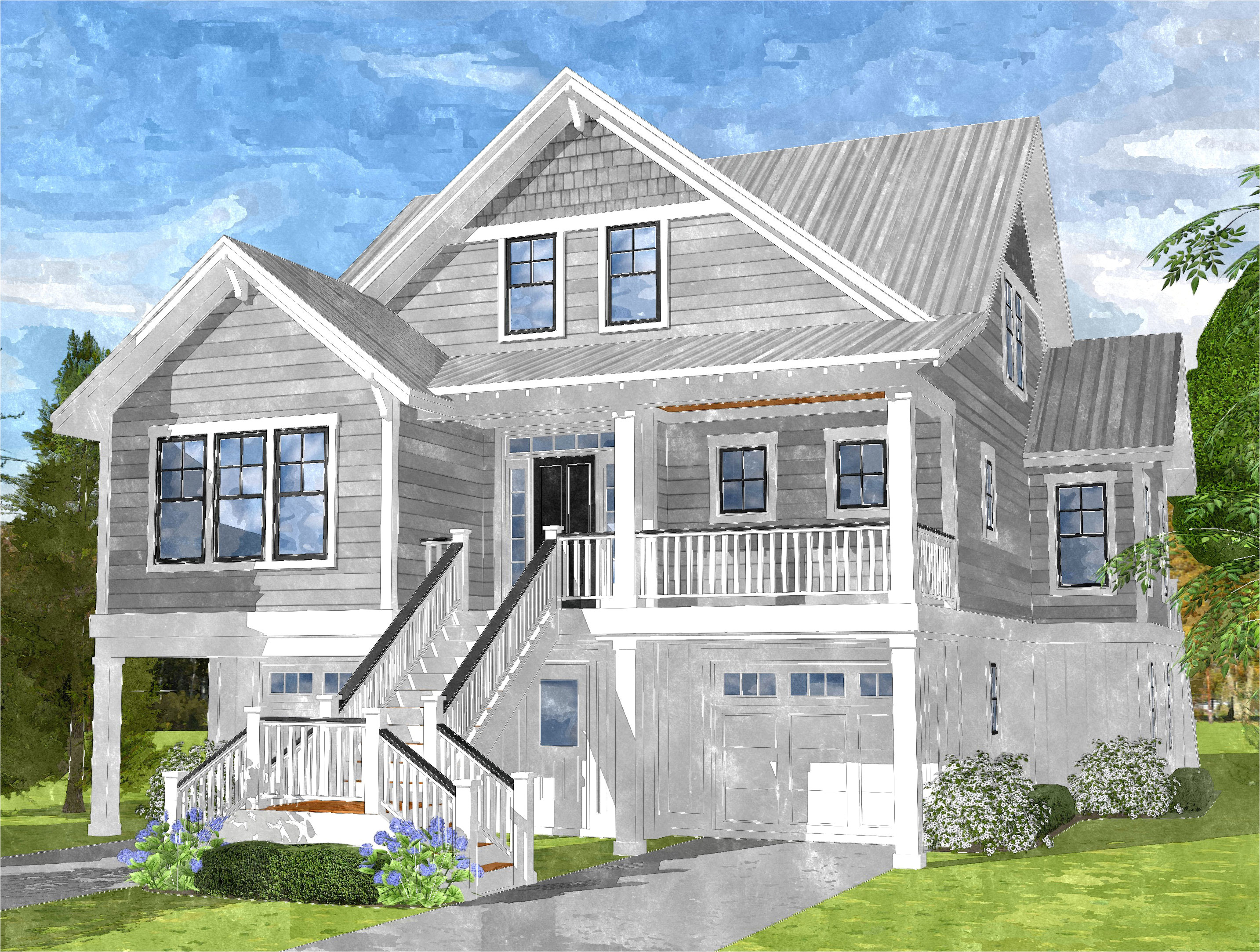 Coastal Home Plan Gray Bay Cottage Coastal Home Plans Coastal Home Plan Gray Bay Cottage Coastal Home Plans