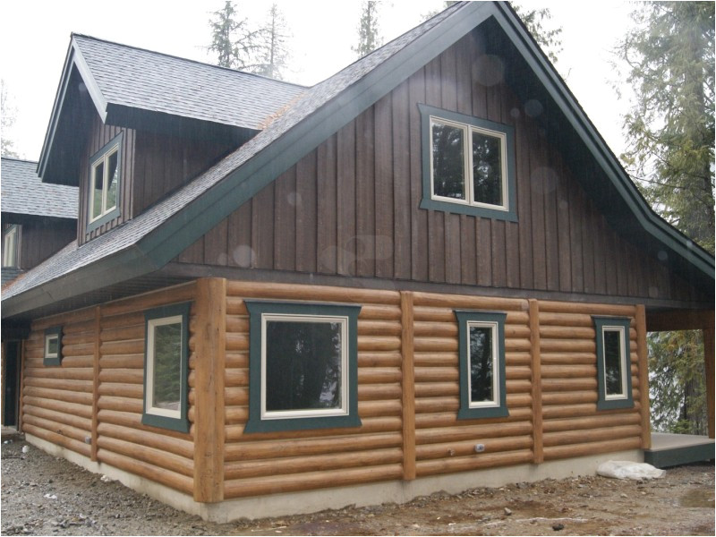 Concrete Log Home Plans Bull Lake Montana Cabin Everlog Systems Concrete Log Home Plans Bull Lake Montana Cabin Everlog Systems