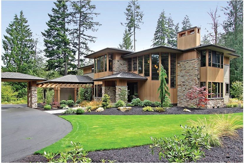 Contemporary Prairie Home Plans Large Front Porch House Plans Contemporary Prairie Home Plans Large Front Porch House Plans