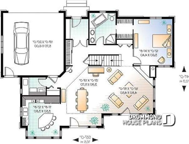 Craftsman House Plans with Open Floor Concept House Plan W2694a Detail From Drummondhouseplans Com Reverse Craftsman House Plans with Open Floor Concept House Plan W2694a Detail From Drummondhouseplans Com Reverse