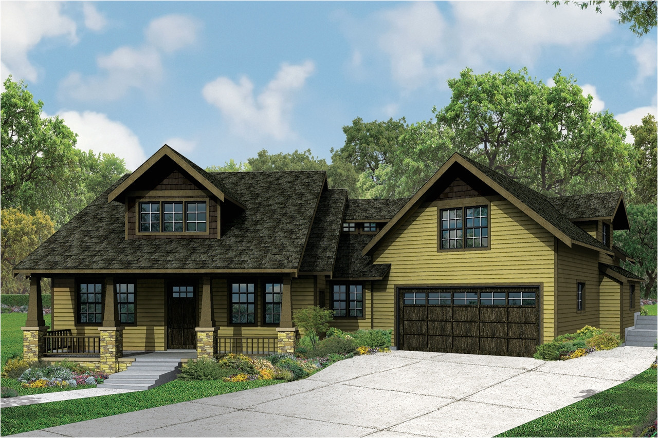 Craftsmen Home Plans Craftsman Home Plans with Front Porch