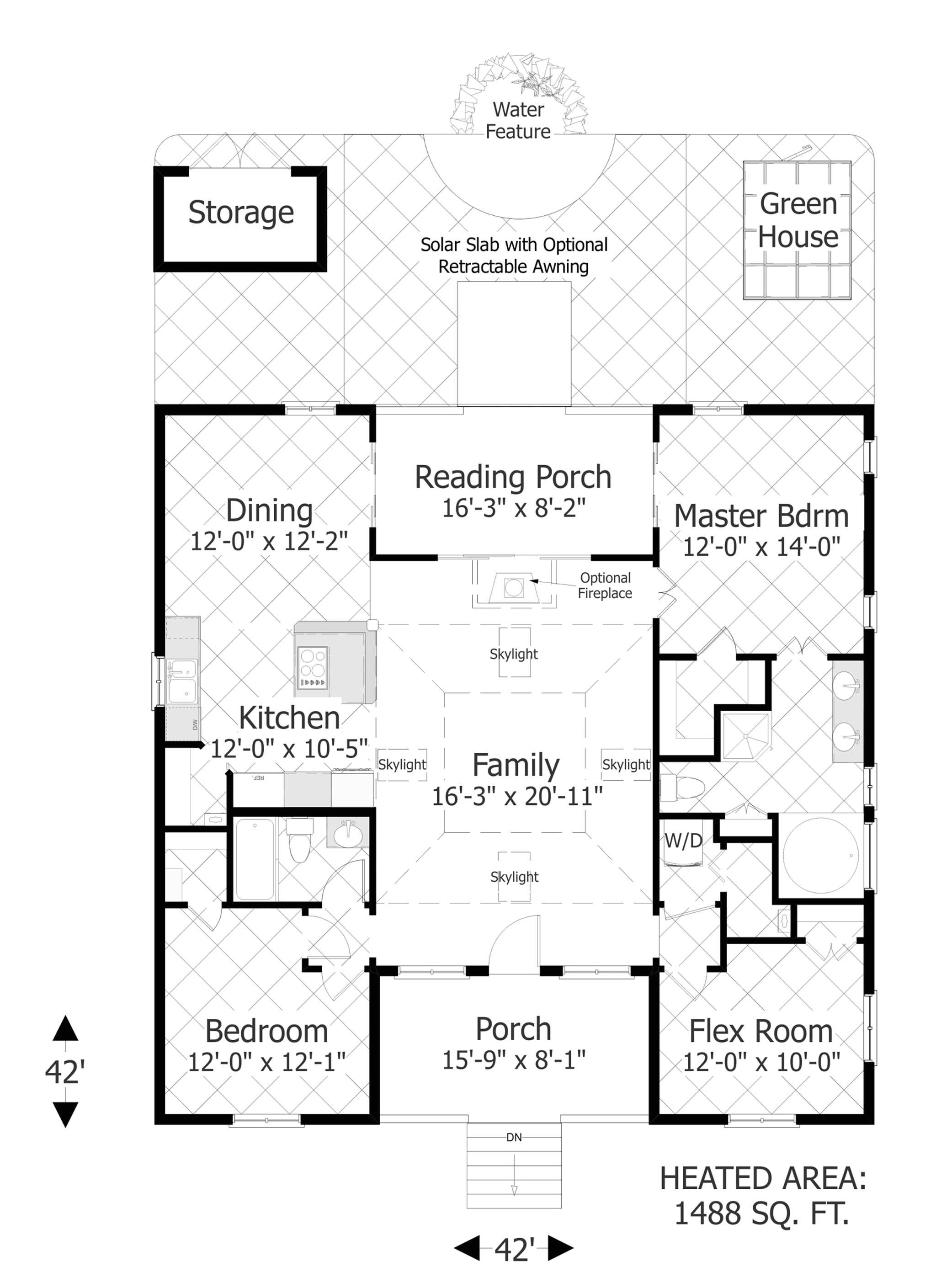 Dani Homes Floor Plan the Eco Box 3107 3 Bedrooms and 2 Baths the House Dani Homes Floor Plan the Eco Box 3107 3 Bedrooms and 2 Baths the House