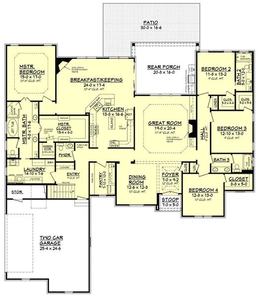 Davis Homes Floor Plans Davis Road House Plan House Plan Zone