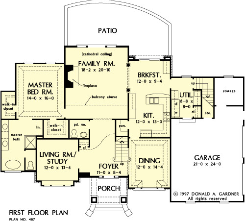 Direct From the Designers House Plans the Trudeaux House Plans First Floor Plan House Plans by Direct From the Designers House Plans the Trudeaux House Plans First Floor Plan House Plans by