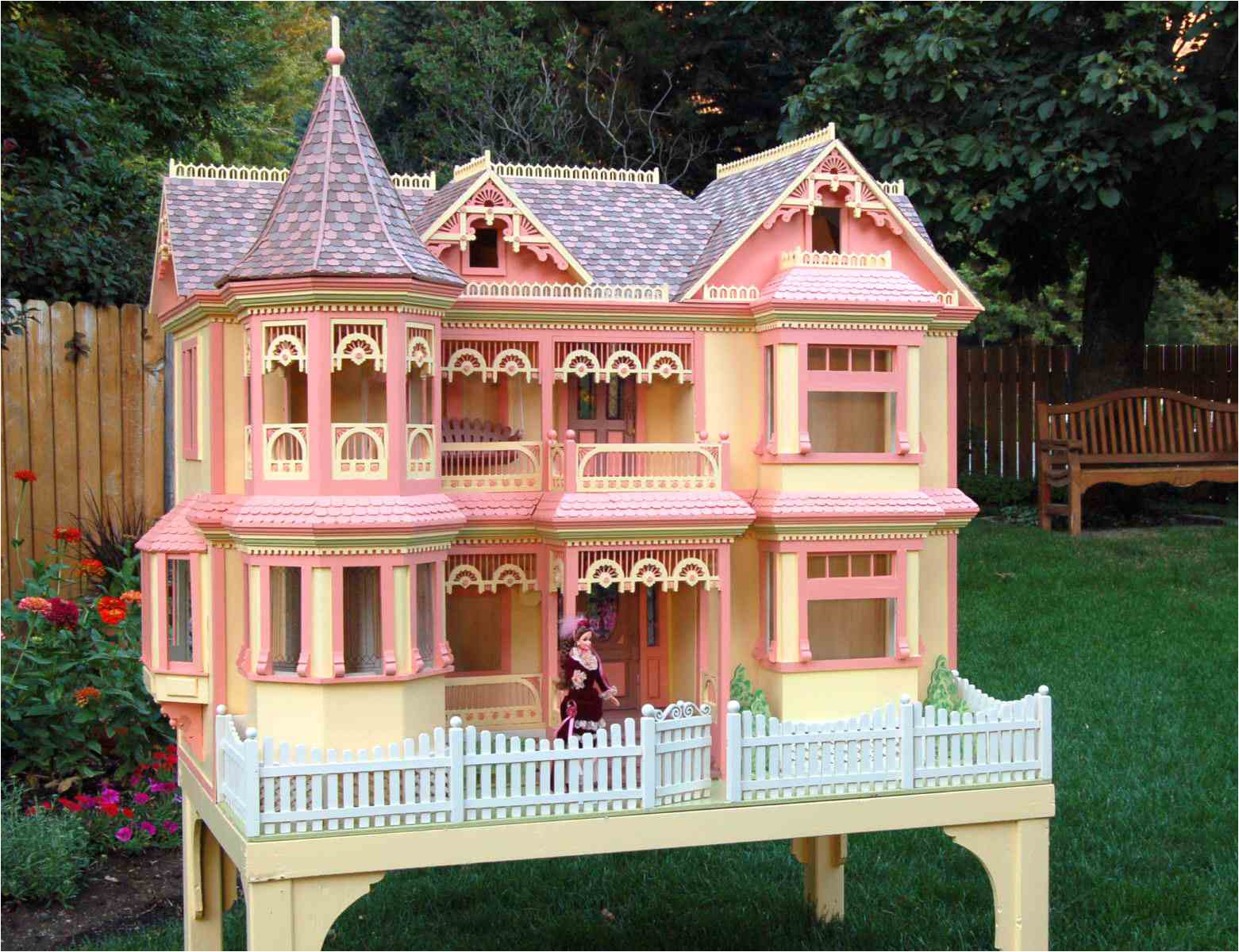 Doll House Plans for Barbie 04 Fs 152 Victorian Barbie Doll House Woodworking Plan Doll House Plans for Barbie 04 Fs 152 Victorian Barbie Doll House Woodworking Plan