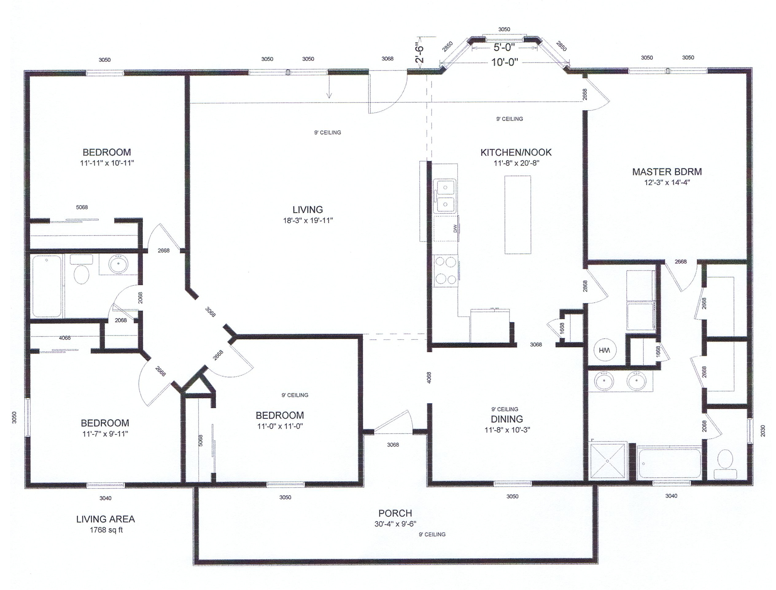 Double K Homes Floor Plans the Tahoe