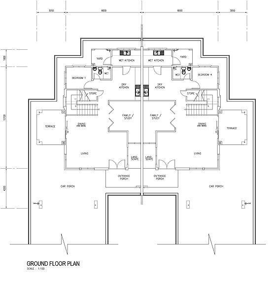 Double Storey Semi Detached House Floor Plan Arista Double Storey Semi Detached House 4 1 Bedrooms 3 Double Storey Semi Detached House Floor Plan Arista Double Storey Semi Detached House 4 1 Bedrooms 3