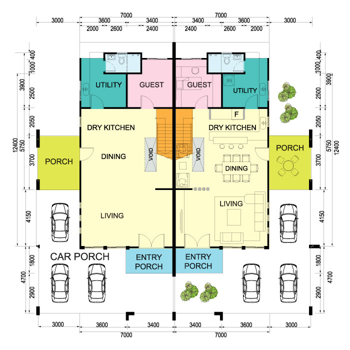 Double Storey Semi Detached House Floor Plan Serene Sanctuary Two Half Storey Semi Detached House Double Storey Semi Detached House Floor Plan Serene Sanctuary Two Half Storey Semi Detached House