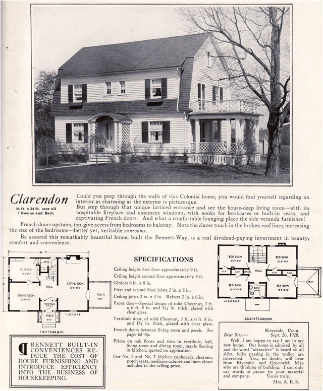 Dutch Colonial House Plans 1930 Colonial Revival House Plans Pertaining to Really