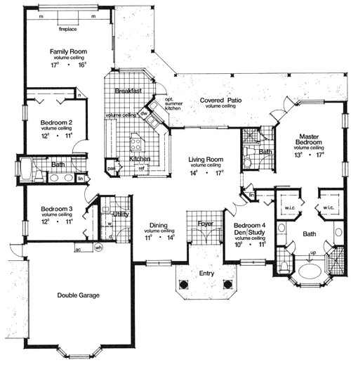 Eastwood Homes Floor Plans Eastwood 4008 4 Bedrooms and 3 5 Baths the House Designers