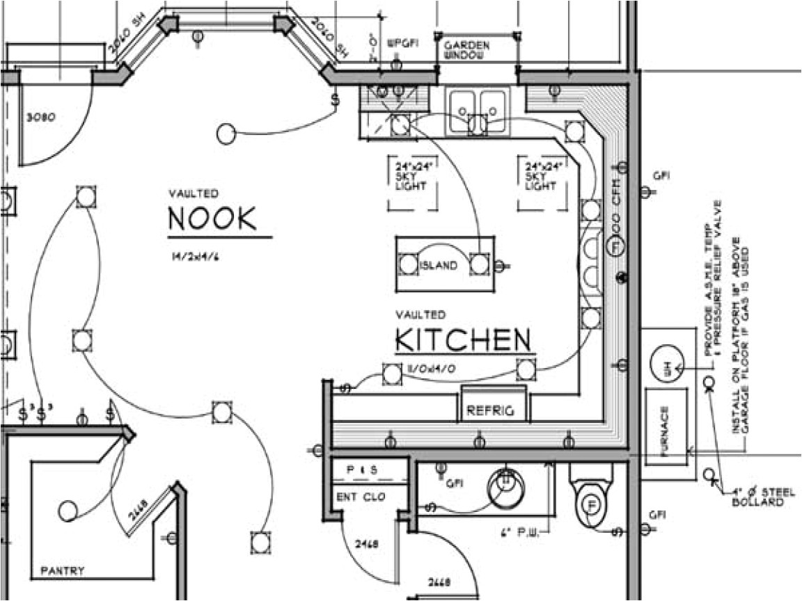 Electrical Wiring Plan for Home Residential Electric Wiring Diagrams Residential