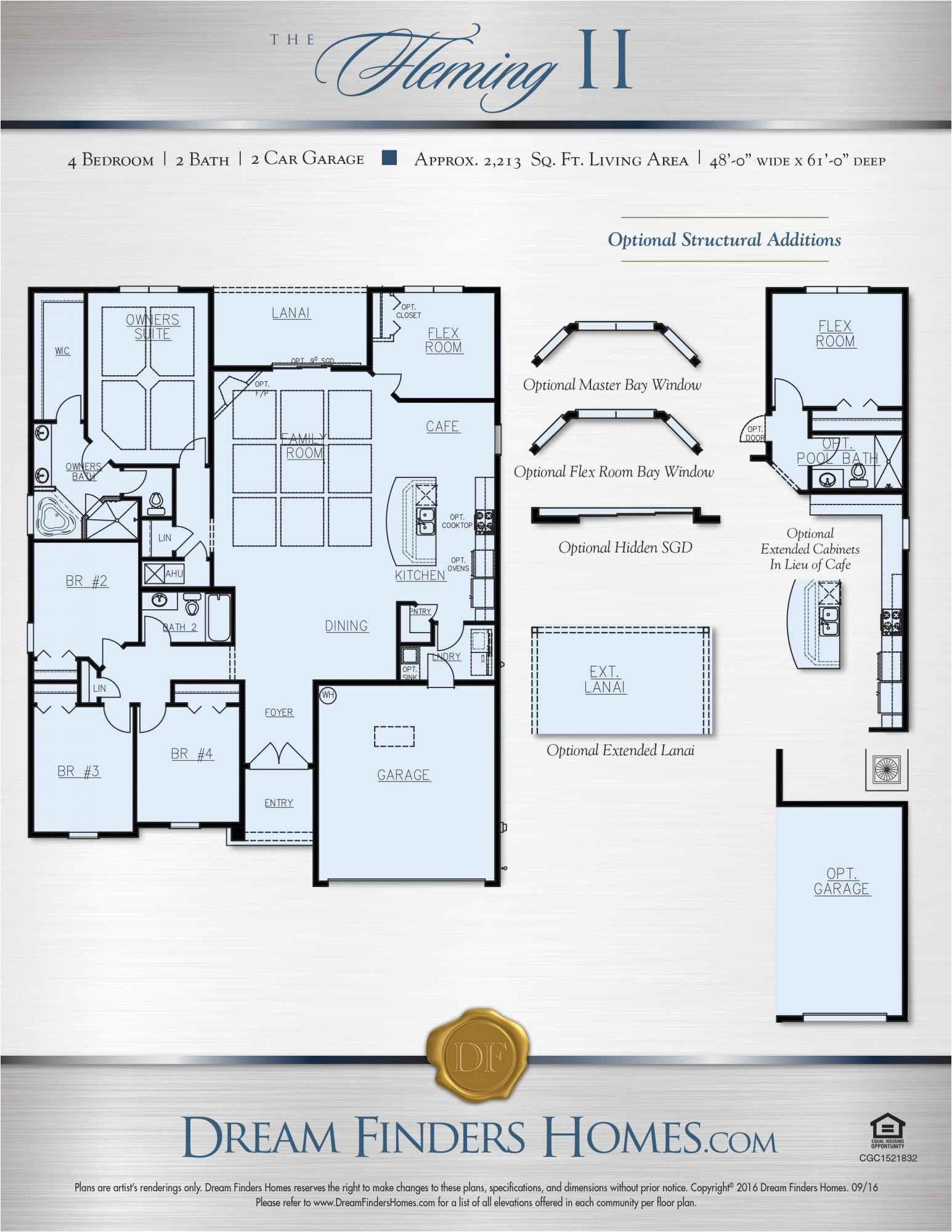 Fleming Homes Floor Plans Fleming Ii Dream Finders Homes Fleming Homes Floor Plans Fleming Ii Dream Finders Homes