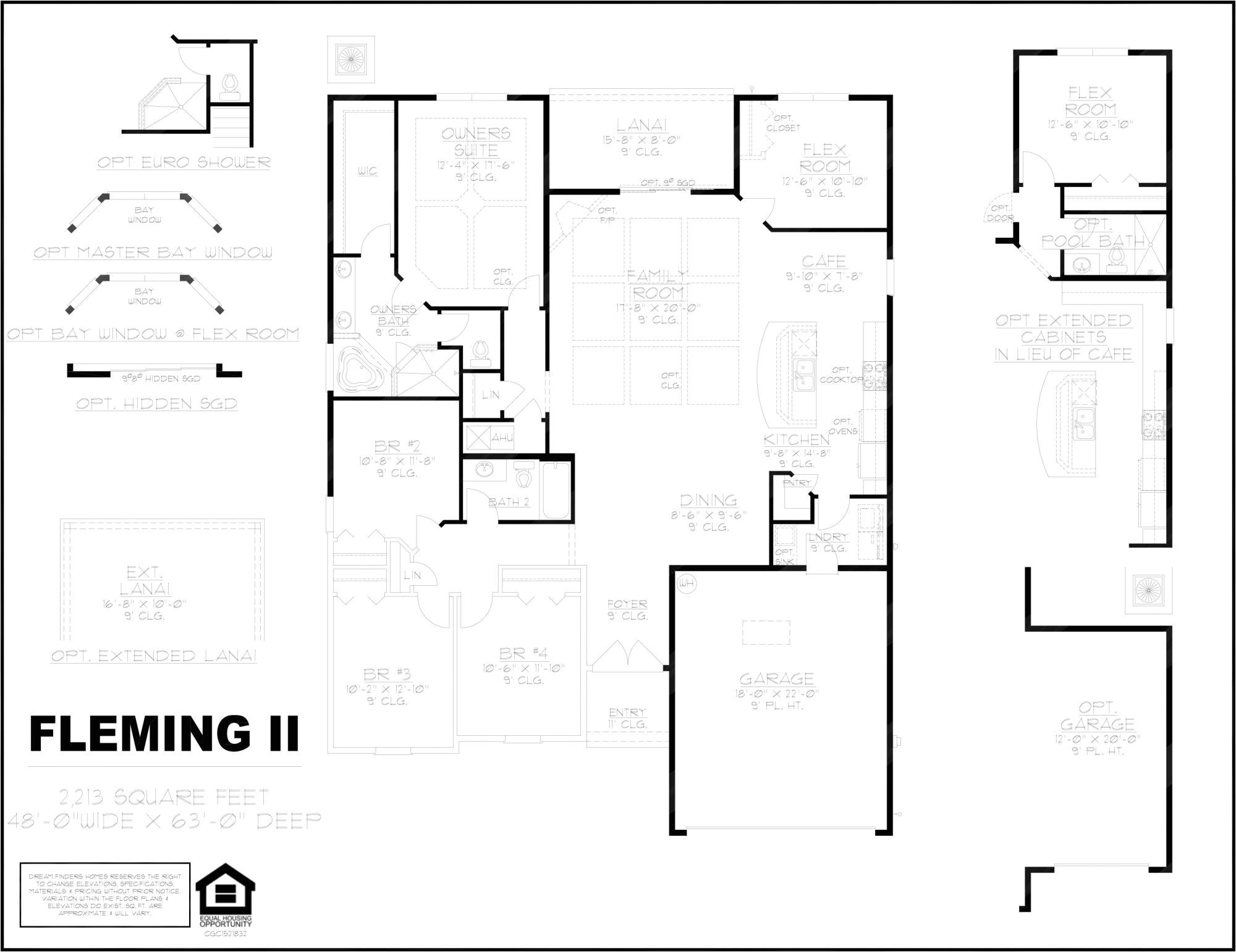 Fleming Homes Floor Plans Fleming Ii Dream Finders Homes