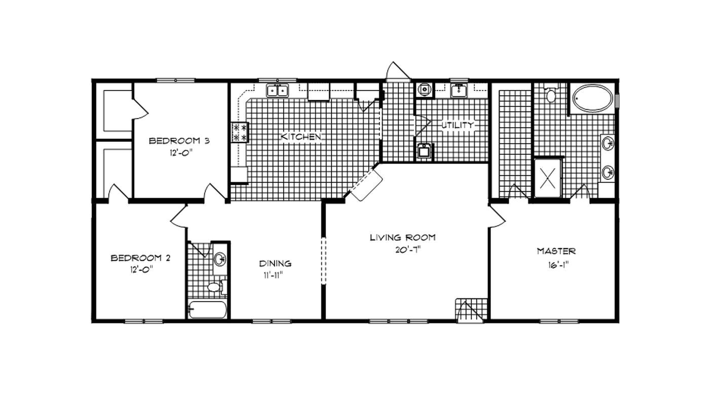Fleming Homes Floor Plans Fleming Ranch Modular Home 2 024 Sf 3 Bed 2 Bath Fleming Homes Floor Plans Fleming Ranch Modular Home 2 024 Sf 3 Bed 2 Bath