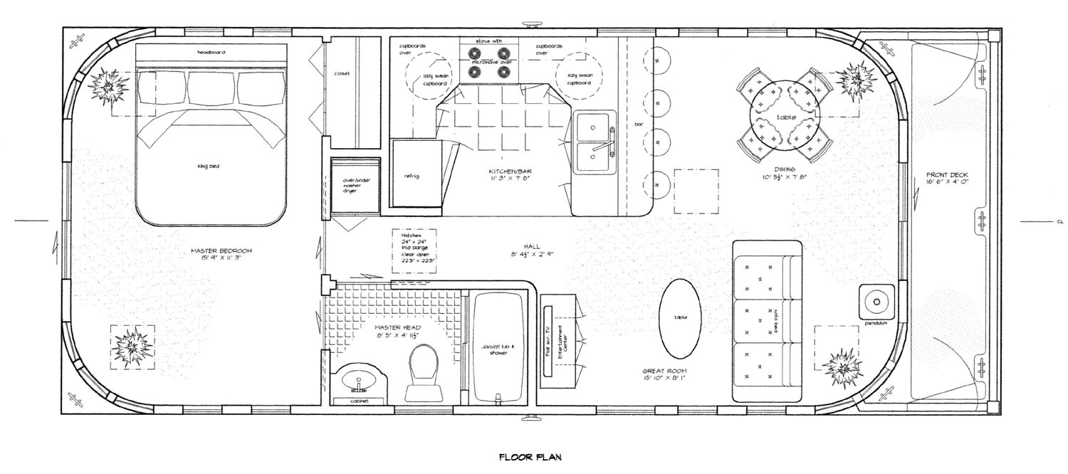 Floating Home Design Plans Flagler Houseboats Floating Home Design Plans Flagler Houseboats