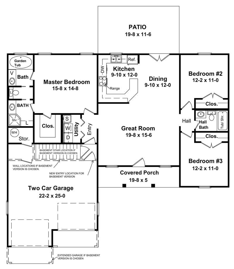 Floor Plan Home 3 Bedrm 1400 Sq Ft Country House Plan 141 1152 Floor Plan Home 3 Bedrm 1400 Sq Ft Country House Plan 141 1152