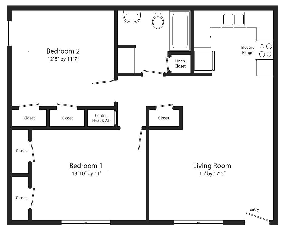 Floor Plans for 2 Bedroom 2 Bath Homes Unique Two Bedroom One Bath House Plans New Home Plans Floor Plans for 2 Bedroom 2 Bath Homes Unique Two Bedroom One Bath House Plans New Home Plans
