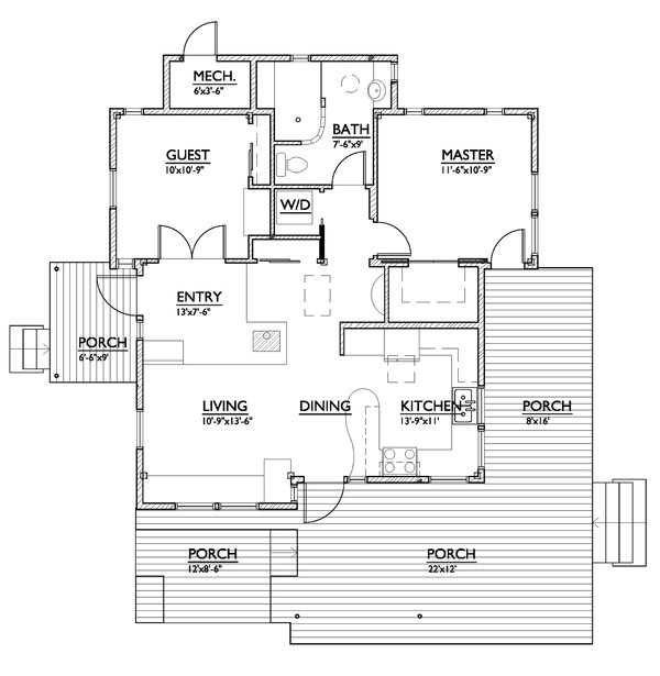 Floor Plans for 800 Sq Ft Home 800 Square Feet House Plans Ideal Spaces