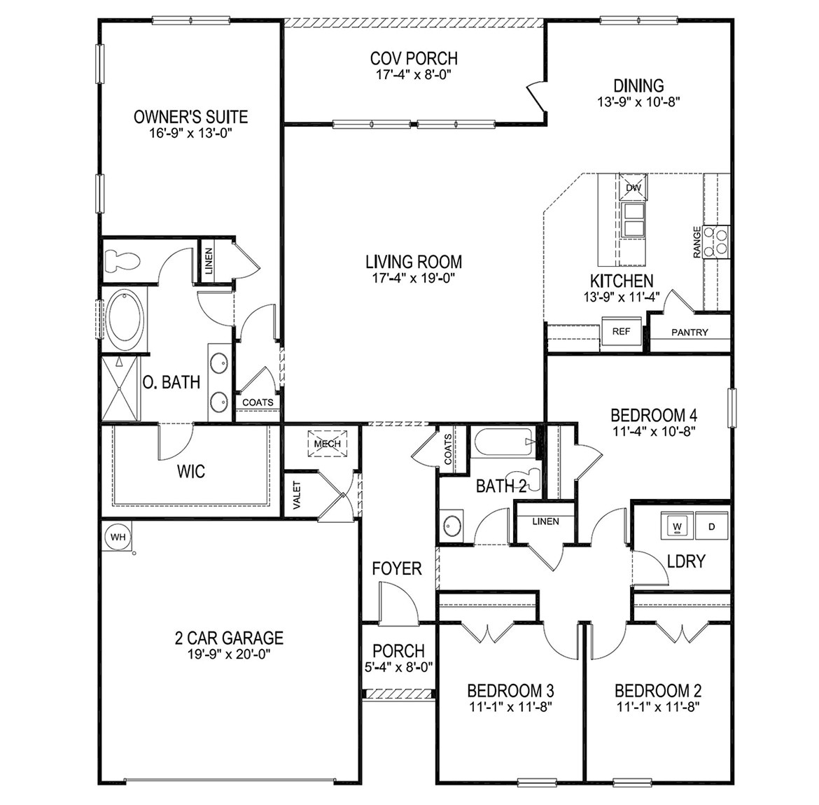 Floor Plans for Dr Horton Homes Dr Horton Azalea Floor Plan Floor Plans for Dr Horton Homes Dr Horton Azalea Floor Plan