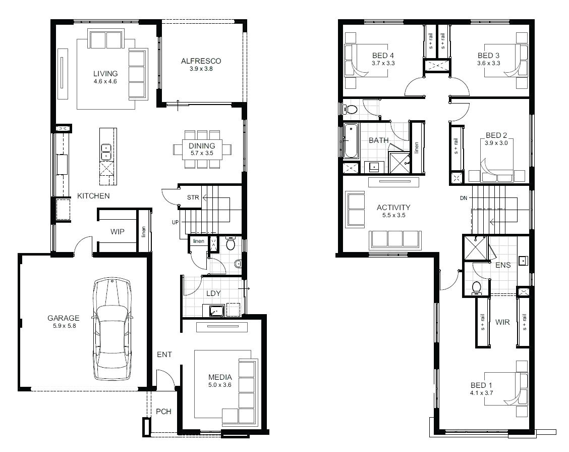 Floor Plans for Homes Two Story Two Storey House Design and Floor Plan Floor Plans for Homes Two Story Two Storey House Design and Floor Plan