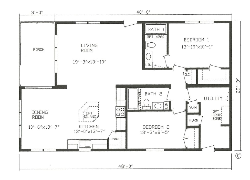 Floor Plans for New Homes Mfg Homes Floor Plans New Manufactured Homes Floor Plans