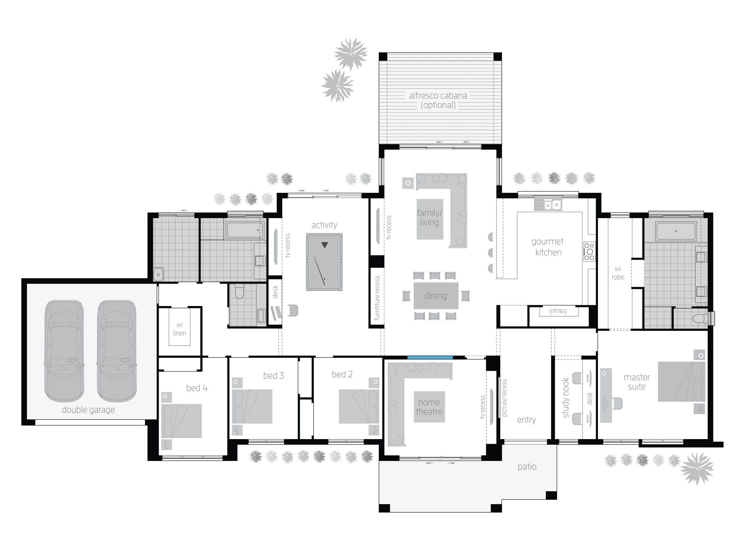 Floor Plans Of Homes Hermitage Floorplans Mcdonald Jones Homes