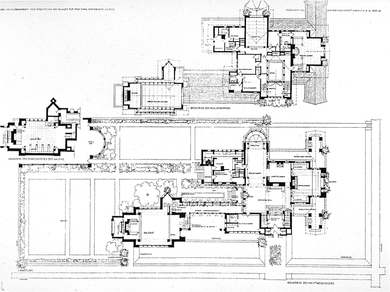 Frank Lloyd Wright Home and Studio Floor Plan Frank Lloyd Wright Designs Frank Lloyd Wright Dana House Frank Lloyd Wright Home and Studio Floor Plan Frank Lloyd Wright Designs Frank Lloyd Wright Dana House