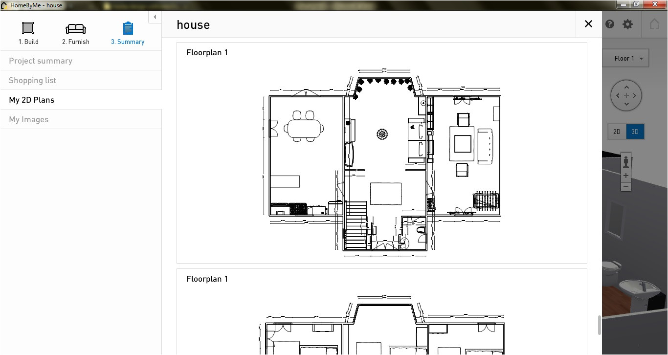 Free Home Floor Plans Free Floor Plan software Homebyme Review