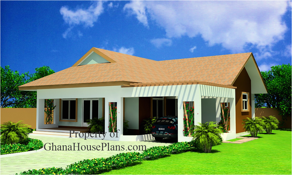 Ghana House Plans for Sale Ghana House Plans Aku Sika House Plan