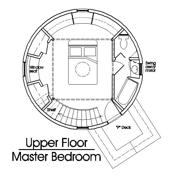 Grain Silo Home Floor Plans Grain Bin Cabin Plan