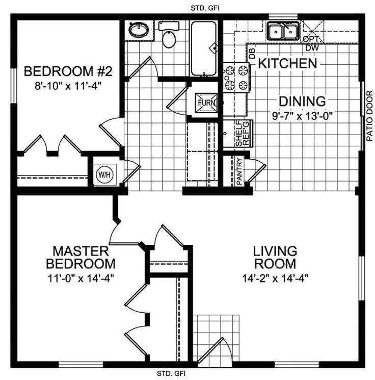 Guest Home Floor Plans Lovely 2 Bedroom Guest House Floor Plans New Home Plans