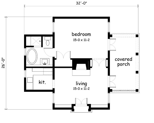 Guest House Floor Plans 500 Sq Ft Center Chimney Garden Cottage Plans Content In A Cottage Guest House Floor Plans 500 Sq Ft Center Chimney Garden Cottage Plans Content In A Cottage