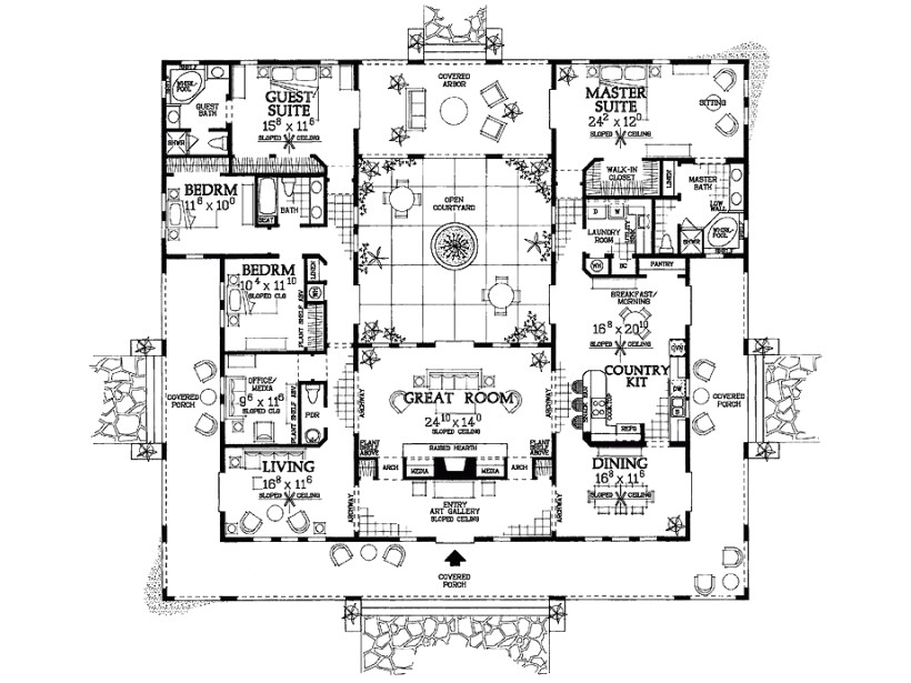 Hacienda Style Homes Floor Plans Hacienda Style House Plans Smalltowndjs Com Hacienda Style Homes Floor Plans Hacienda Style House Plans Smalltowndjs Com