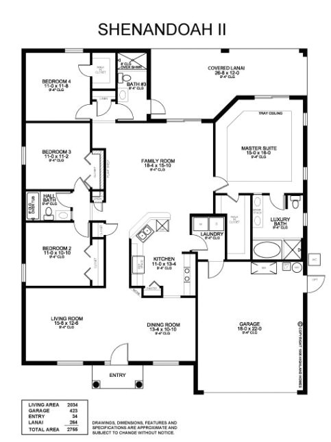 Highland Homes Floor Plans Florida Shenandoah Ii Highland Homes Florida Home Builder with