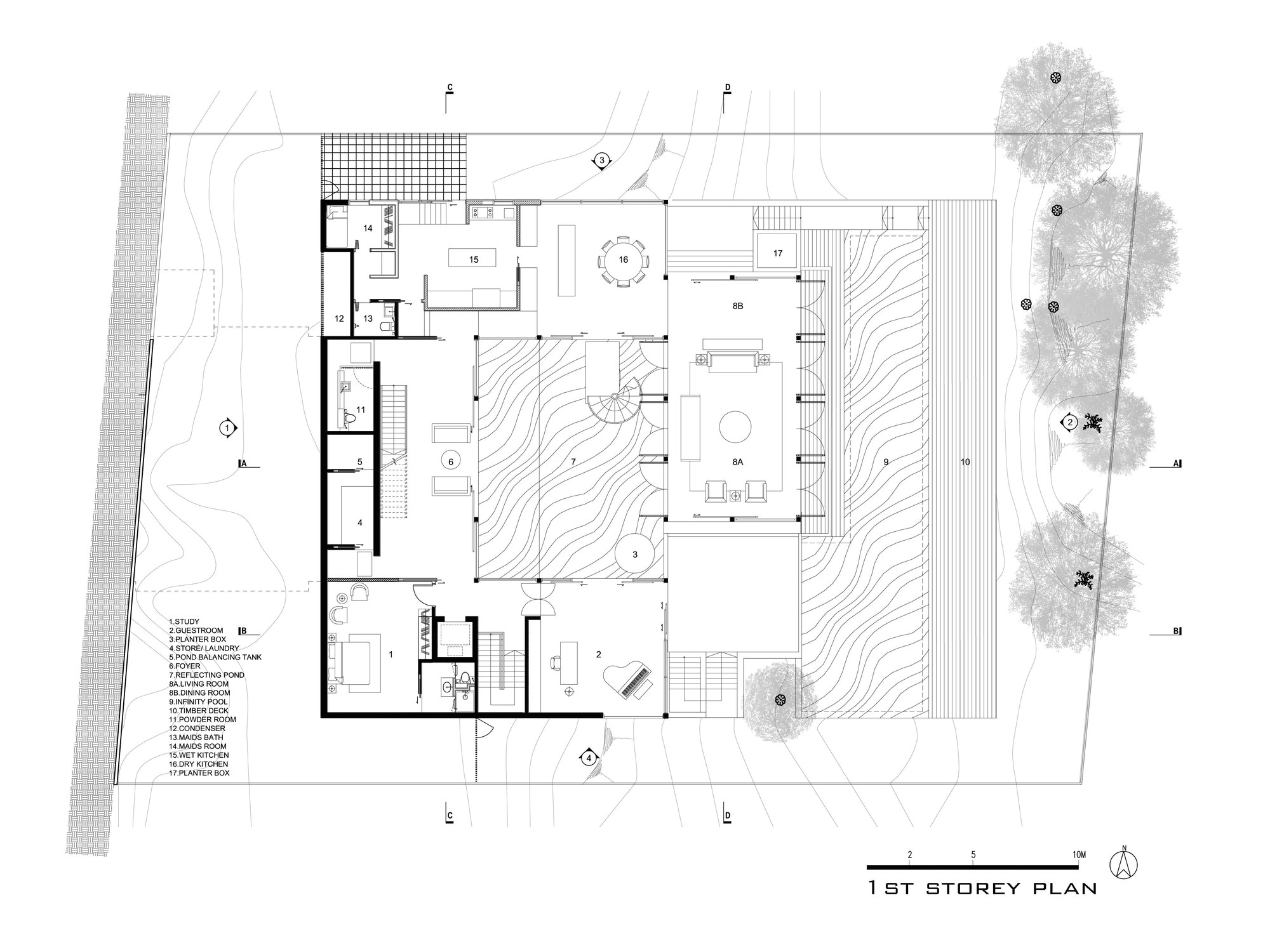 Hillside Home Floor Plans Hillside House Ar43 Architects Archdaily