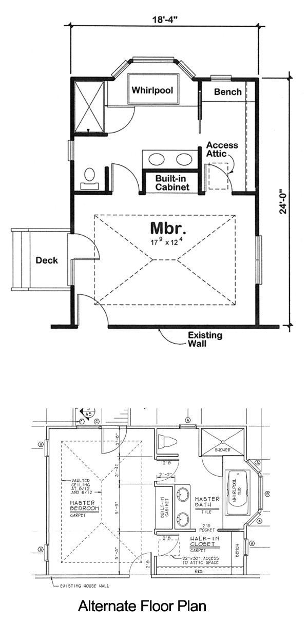 Home Addition Floor Plans Master Bedroom Project Plan 90027 Master Bedroom Addition for One and Home Addition Floor Plans Master Bedroom Project Plan 90027 Master Bedroom Addition for One and