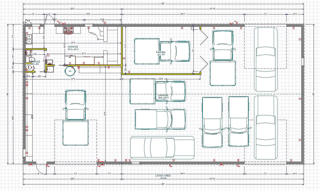 Home and Auto Plan Auto Shop Layout Plans Home Building Plans 64018