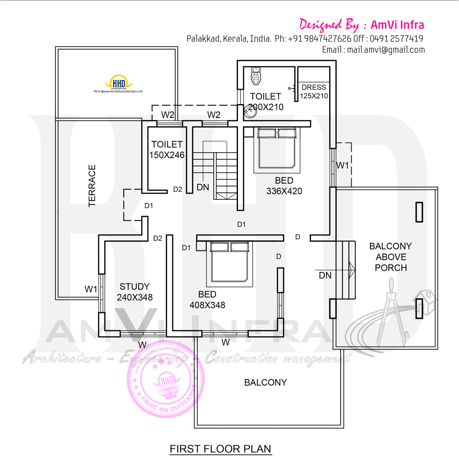 Home Design Plan Elevation and Floor Plan Of Contemporary Home Kerala Home Design Plan Elevation and Floor Plan Of Contemporary Home Kerala